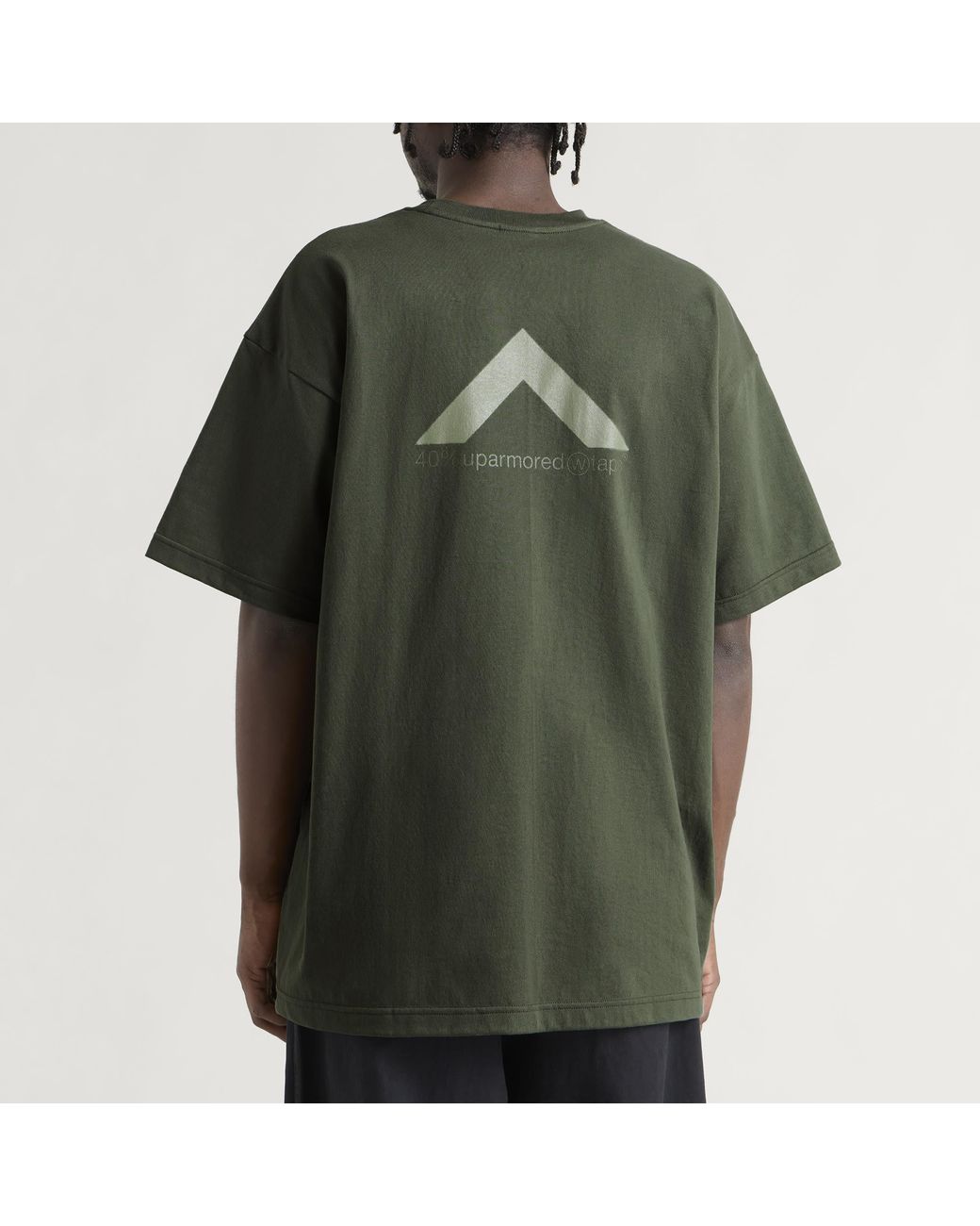 (w)taps Green 40Pct Uparmored Short Sleeve T-Shirt for men