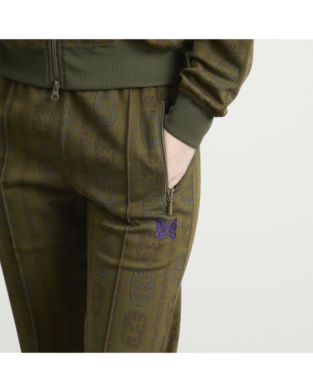 Needles Green Track Pant