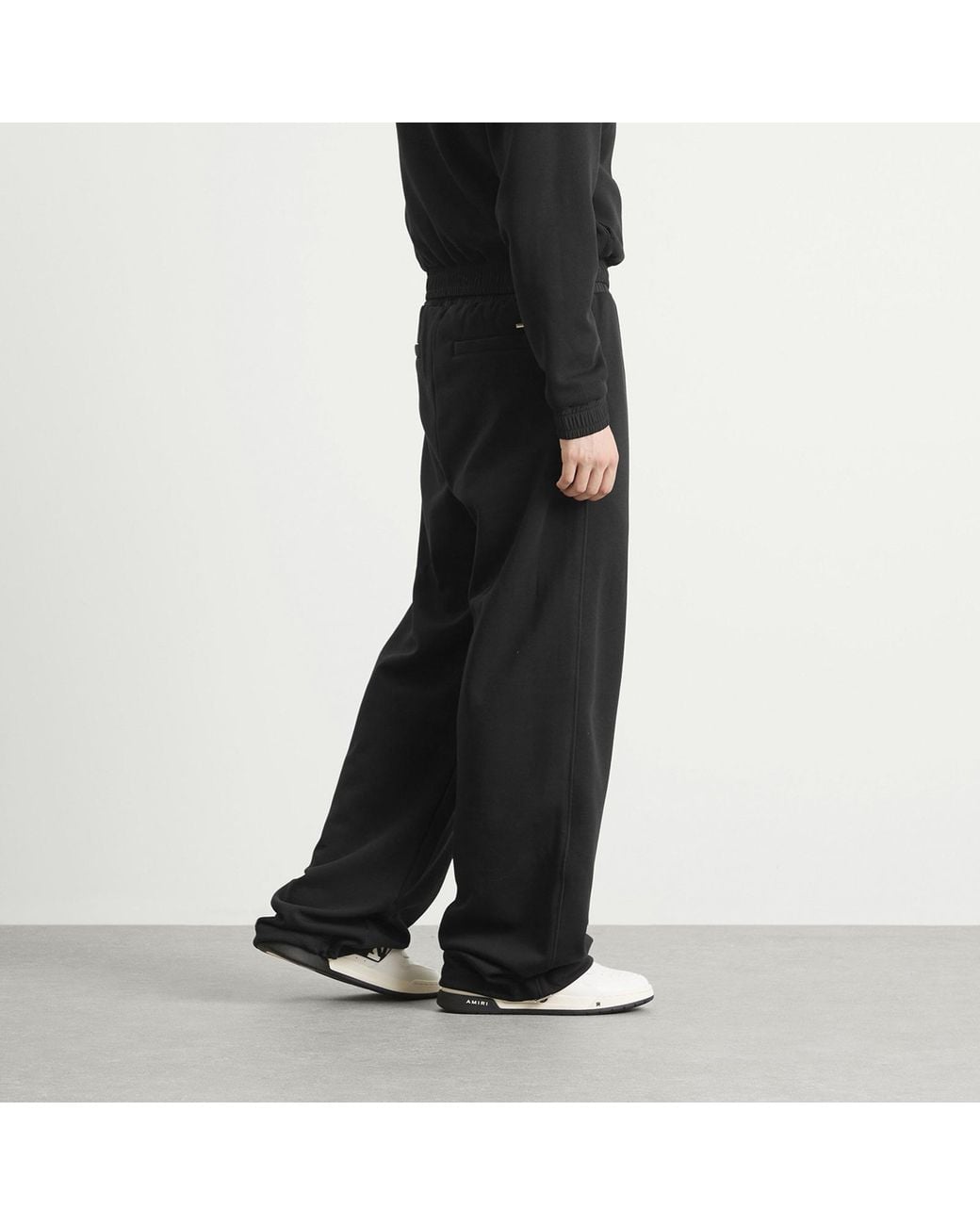 Amiri Black Lounge Track Pant for men