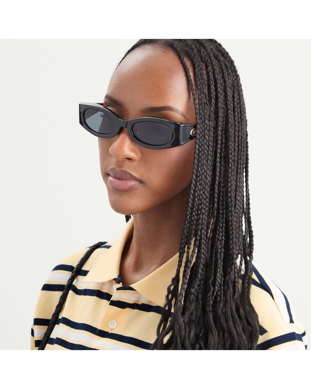 Le Specs Gray Glaciem Sunglasses