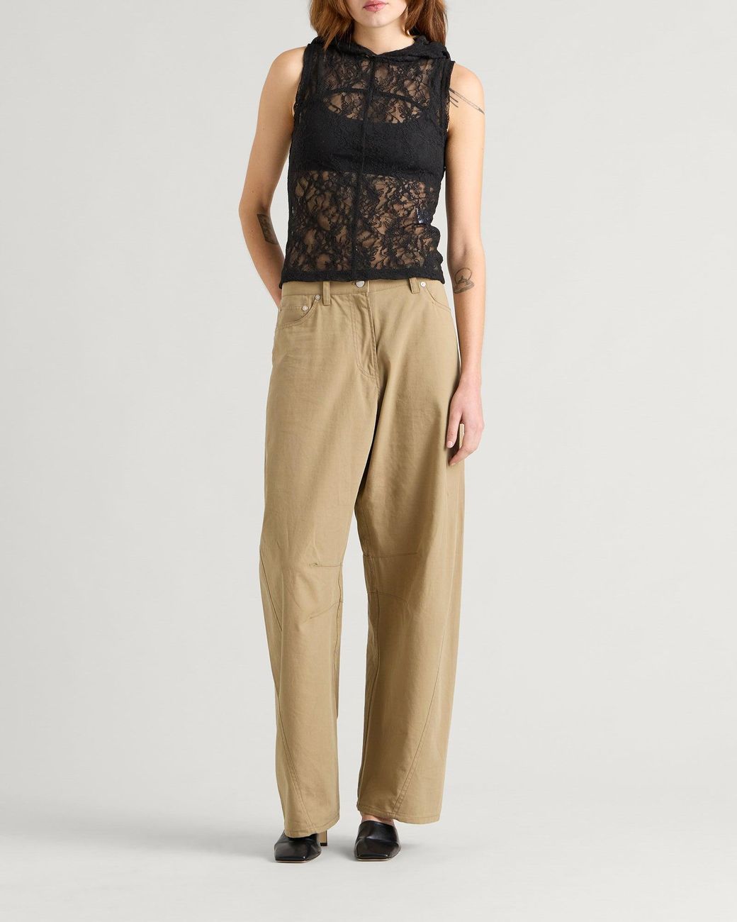 Hosbjerg Black Darcy Top
