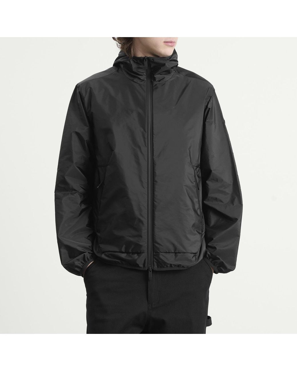Moncler Black Granier Eco Nylon Jacket for men