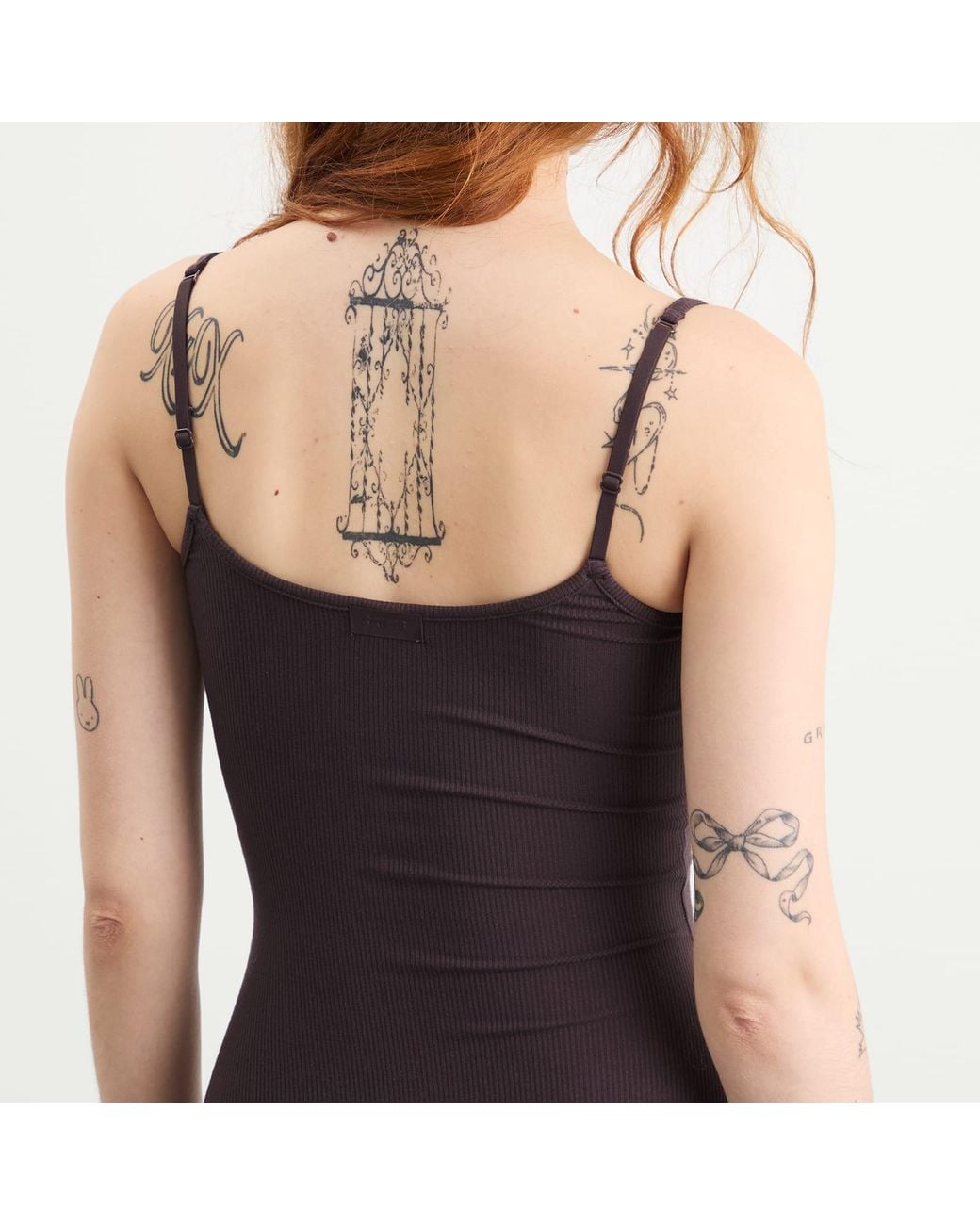 Skims Purple Soft Lounge Slip Dress