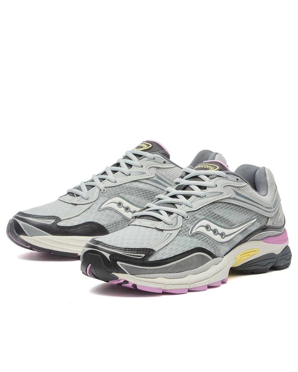 Saucony White Progrid Omni 9 Sneaker for men