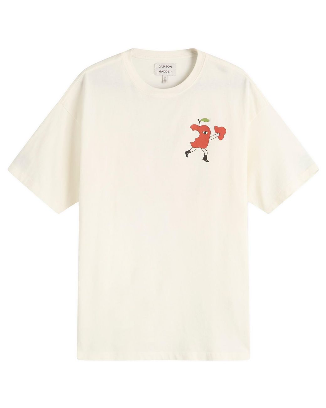 Damson Madder Apple Peel Short Sleeve Shirt in White | Lyst UK