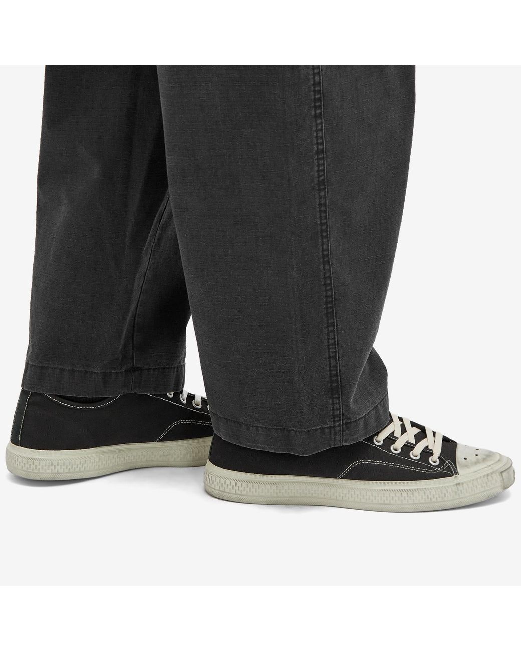ACNE STUDIOS｜BALLOW SOFT TUMBLED TAG M スニーカー Acne Studios Ballow Soft Tumbled Tag Sneakers in Black for