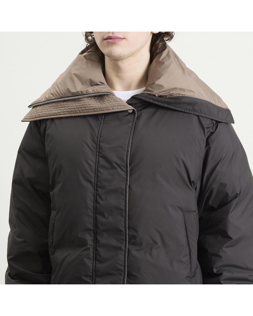 Entire studios Black Kelly Padded Jacket for men