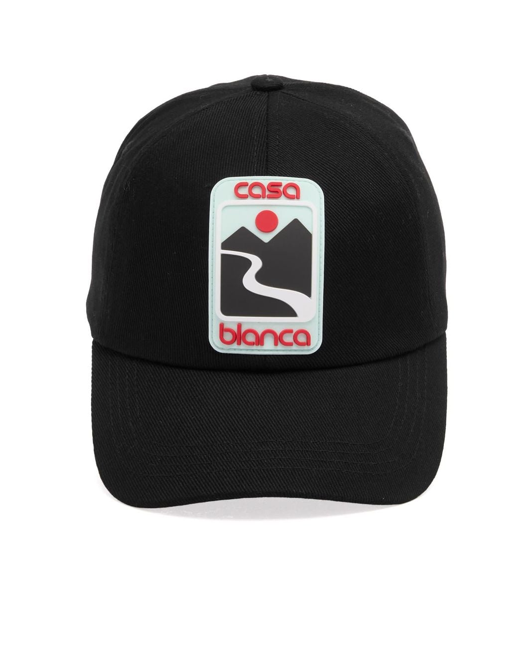 Casablanca Black Sunset Valley Patch Cap