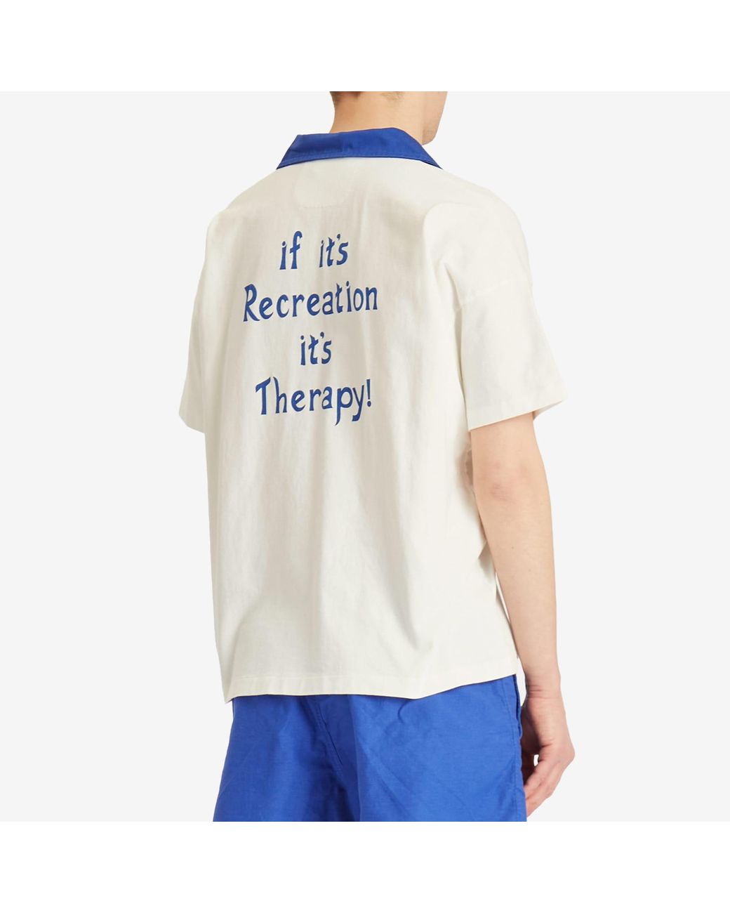 トップス BODE Recreation Polo トップス BODE Recreation Polo Bode Recreation Polo in Blue for Men