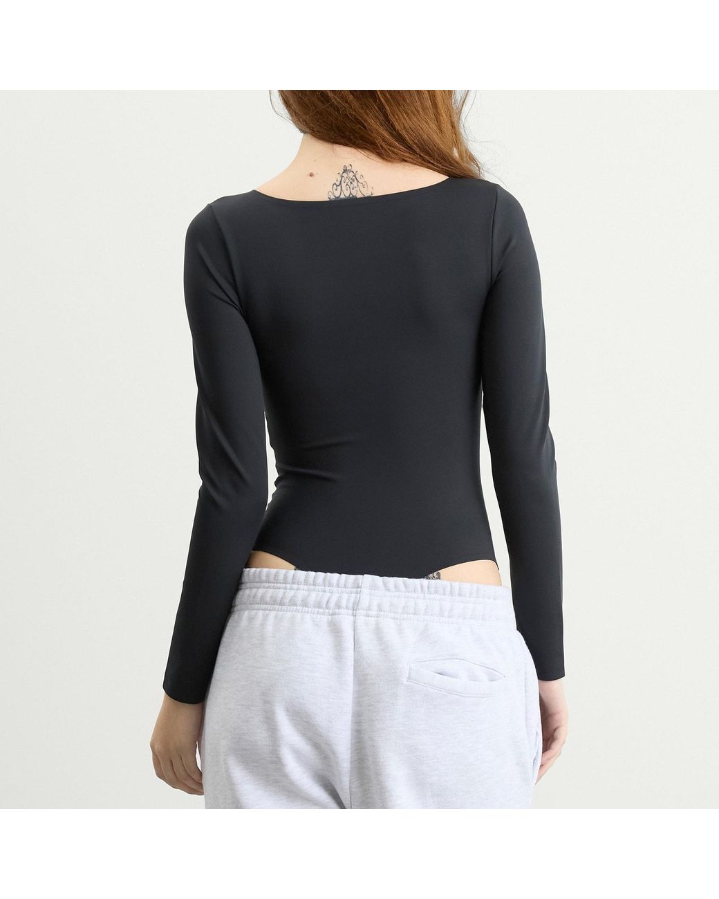 Nike Blue Form Longsleeve Bodysuit