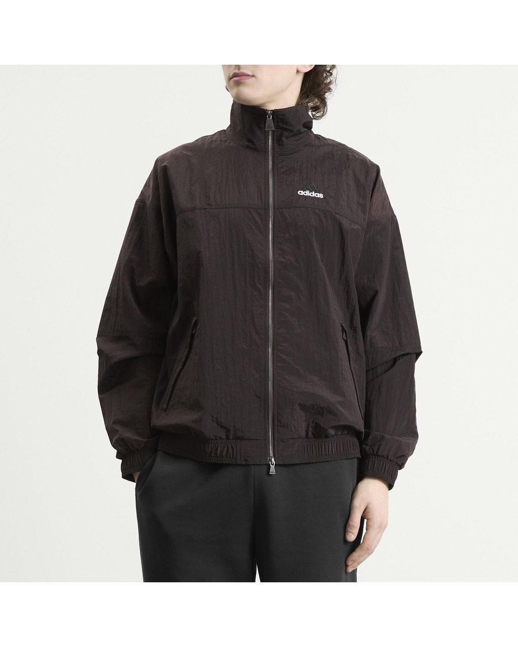 adidas Eqt Iridescent Track Top in Black for Men | Lyst