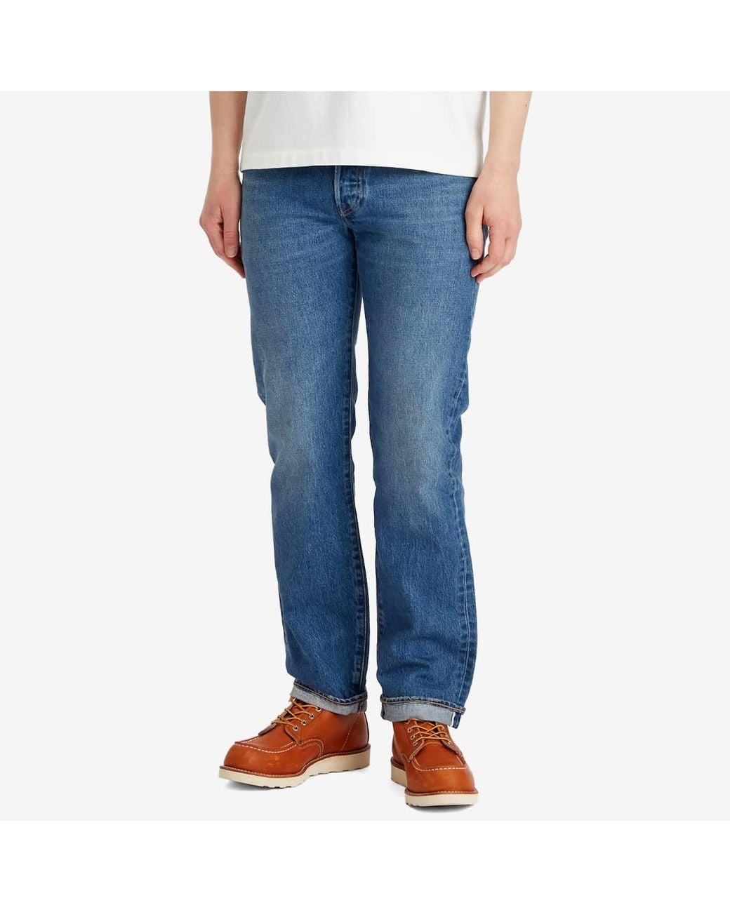 Levi's Blue Tab 501 Original Straight Jeans for men