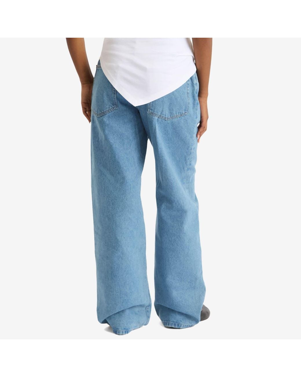 Rohe Blue Baggy Fit Denim Jeans
