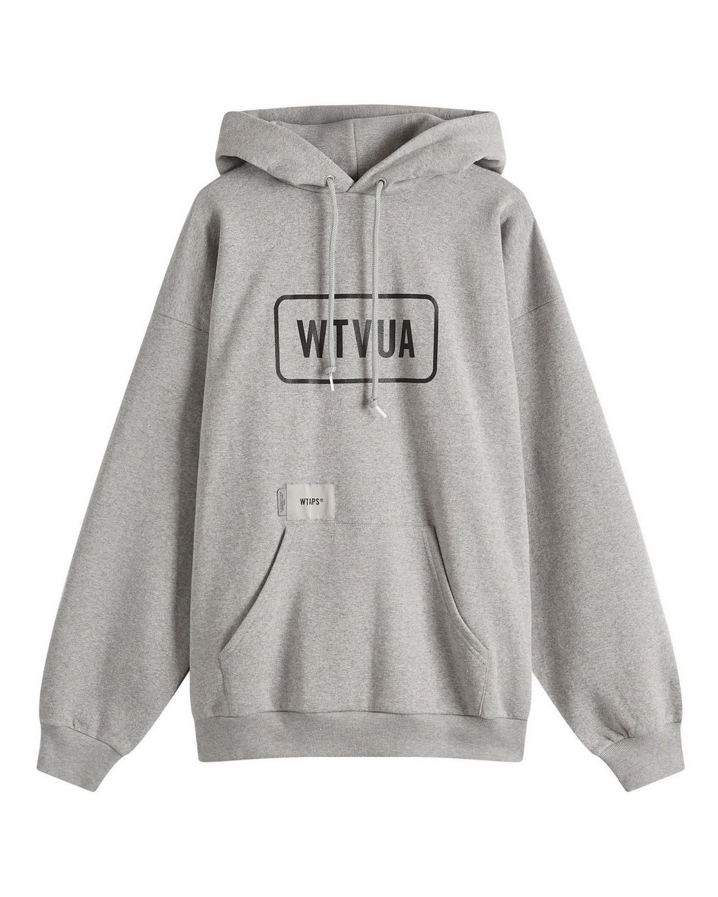 【Msize】WTAPS WTVUA / Hoody / Cotton WTAPS Men's WTVUA Hoodie in Ash Gray WTAPS