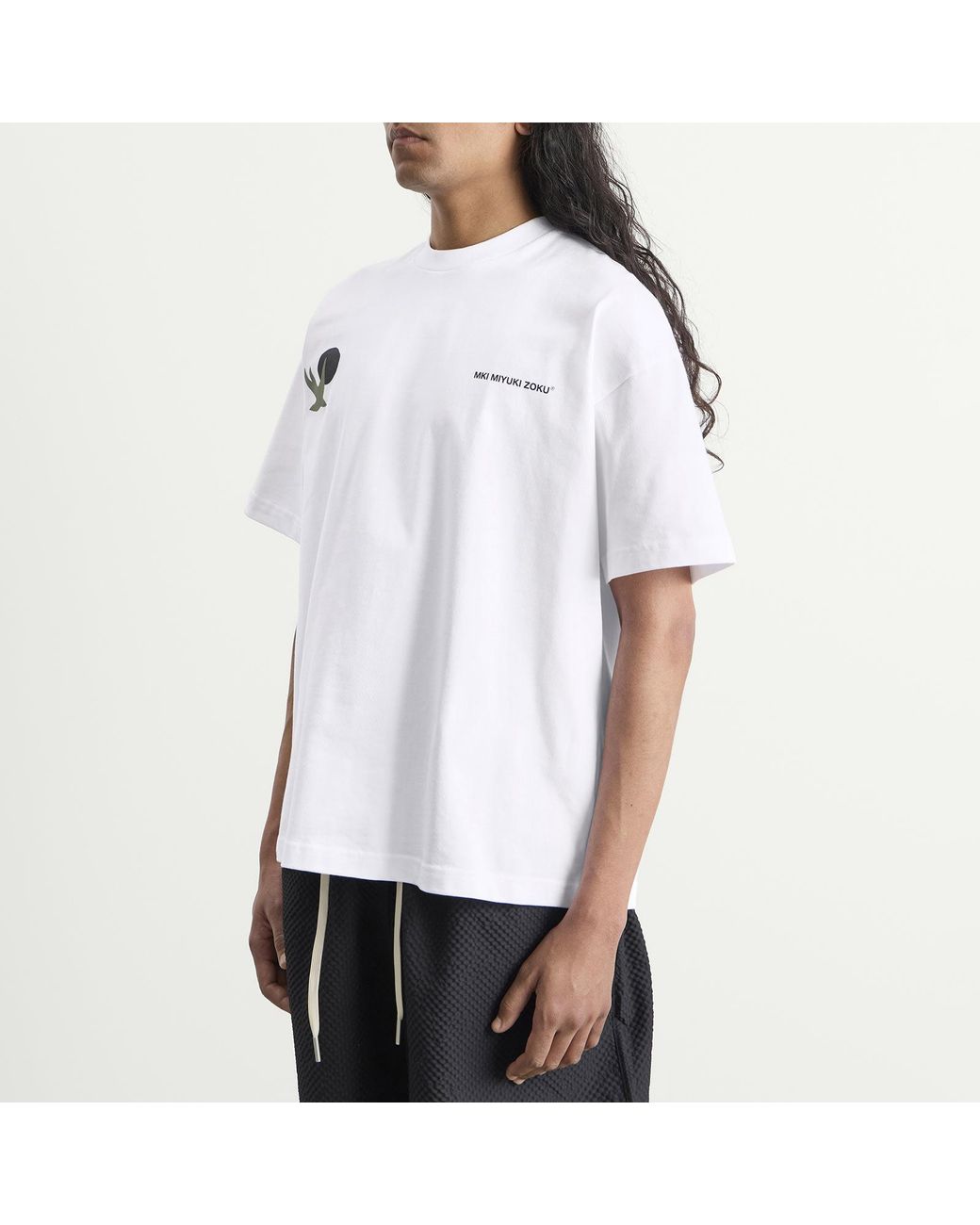 MKI Miyuki-Zoku White Presented By End. Swallow T-Shirt for men