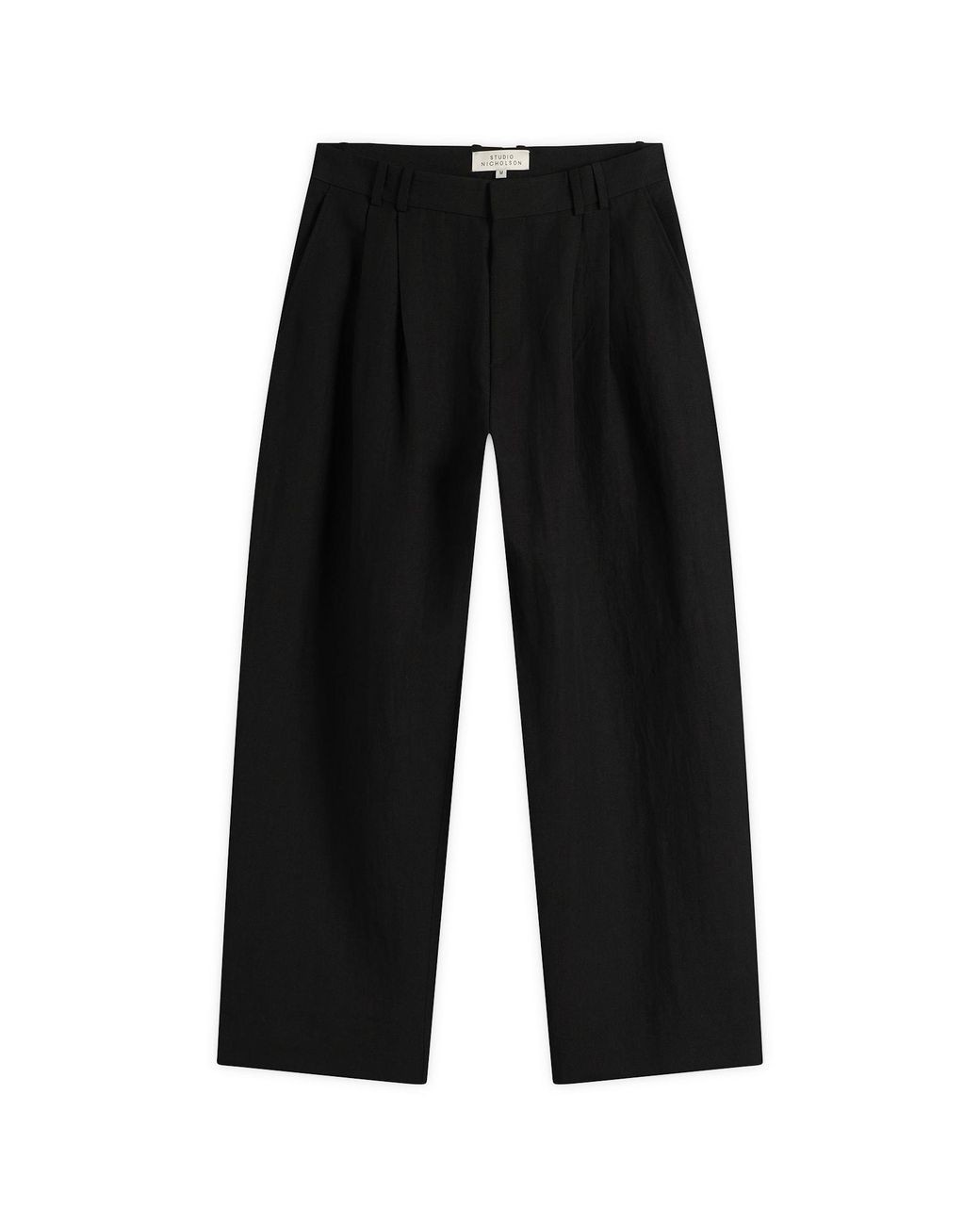 Studio Nicholson Black Line Double Pleat Pant for men