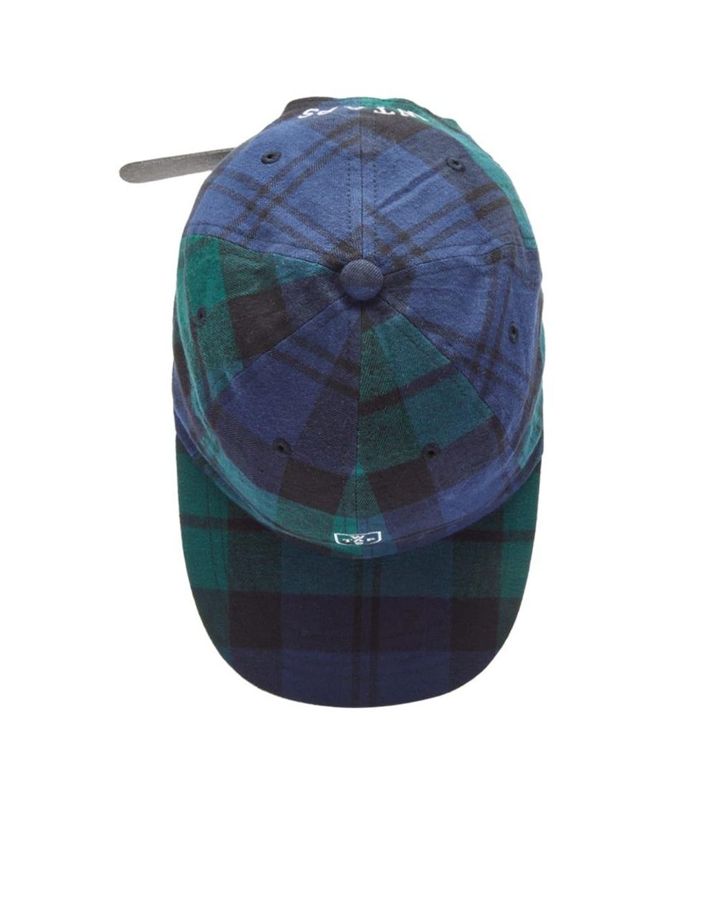 WTAPS T-6l 01 Flannel Blackwatch Cap in Blue for Men | Lyst Canada