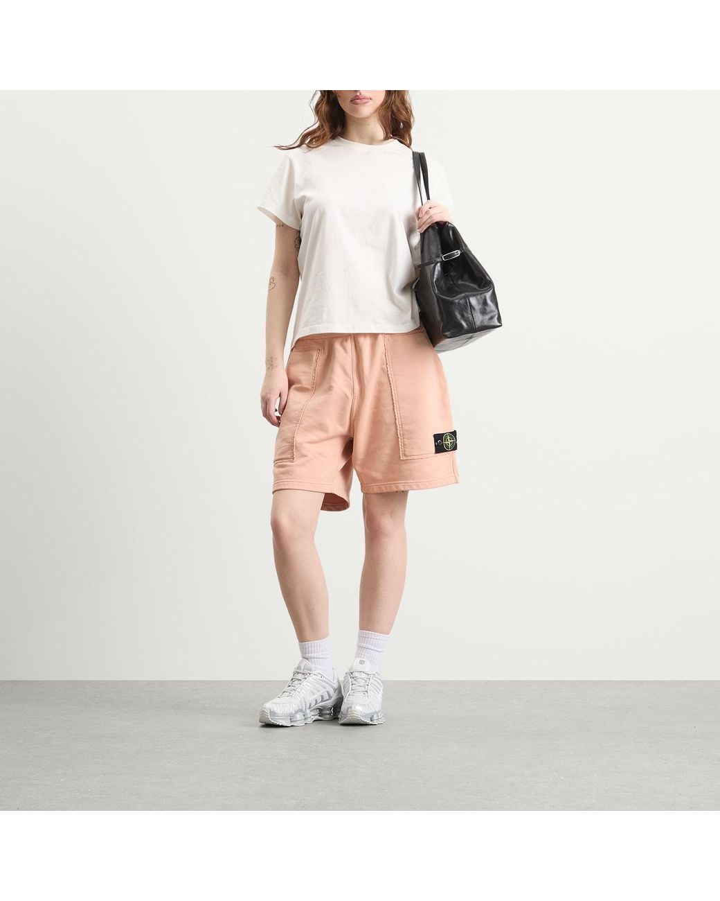 Stone Island Natural Shorts
