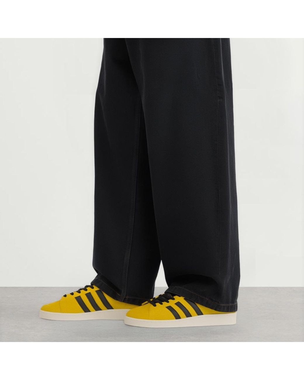 adidas gazelle silver green womens adidas Jabbar Lo x Bruce Lee Shoes - Men's - Beige / Core Black / White main image 1