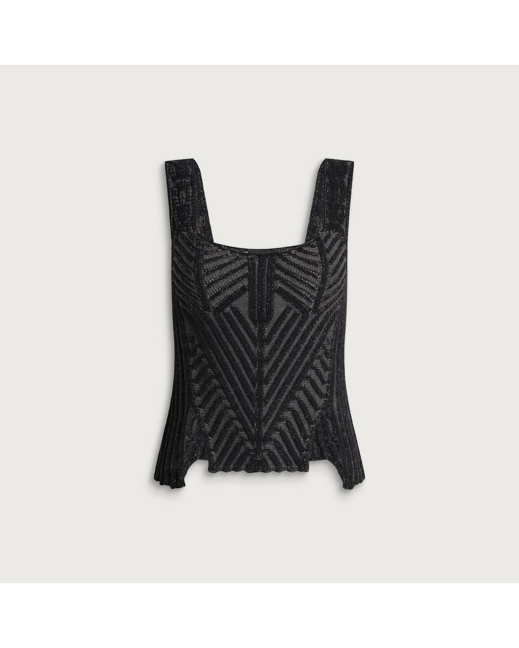 PAOLINA RUSSO Black Warrior Corset