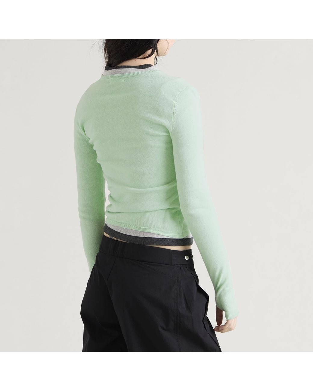 Peachy Den Green Everyday Cardigan