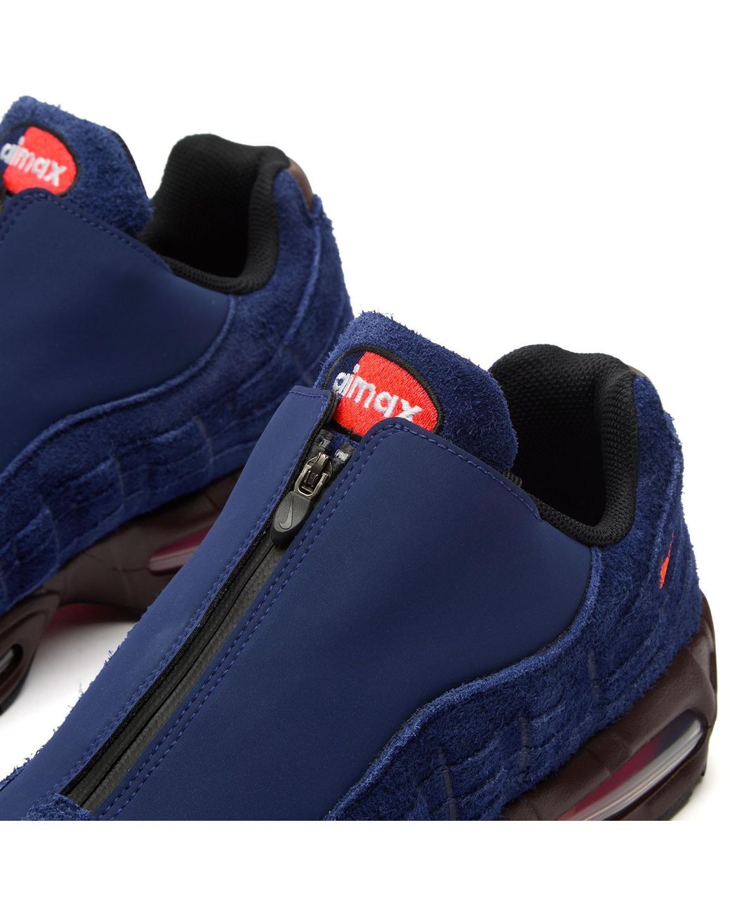 Nike Blue Air Max 95 Big Bubble Zip Sneaker for men