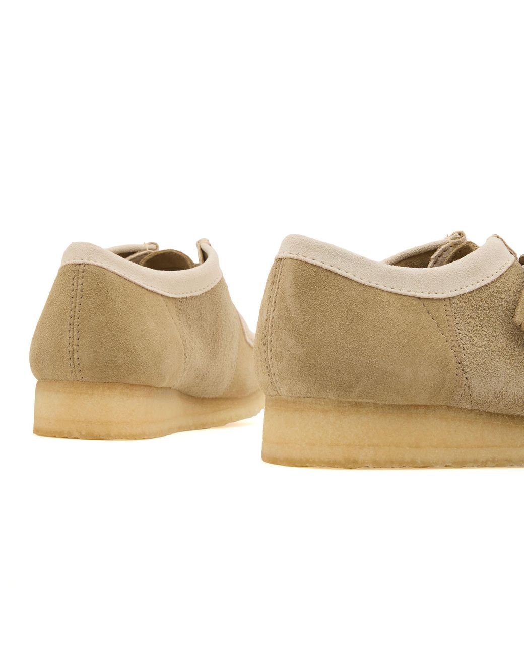 Clarks Patchwork Wallabee in Natural for Men | Lyst Canada