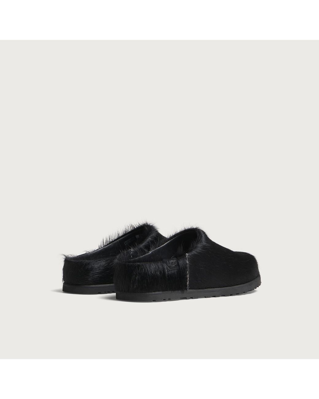 Ugg Black Otzo Calf Hair Clog