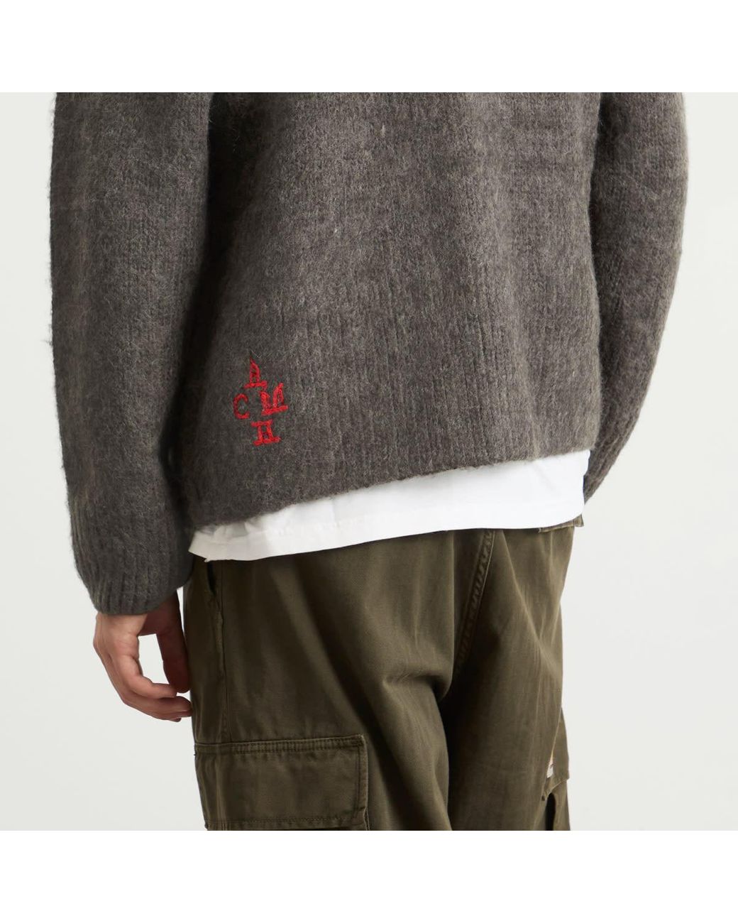 ACMH by Magic Castles Gray Martha Pocket Cardigan for men