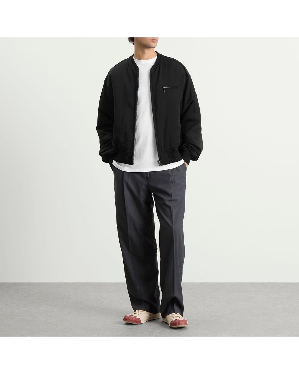 Visvim Black Gunner Down Jacket for men