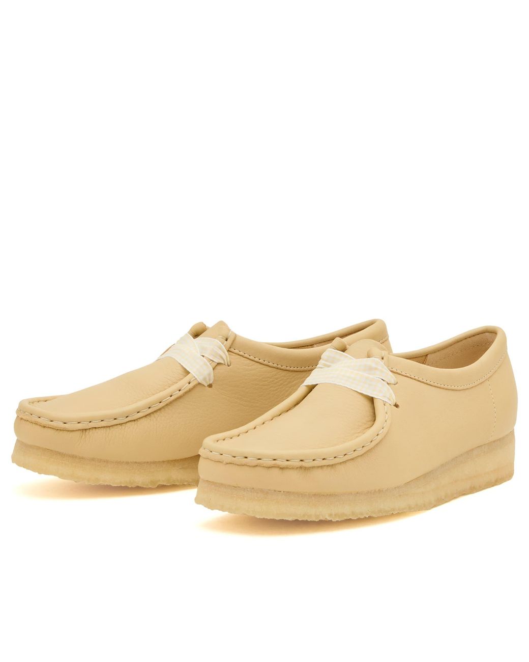 Clarks Natural Leather Wallabee Boot