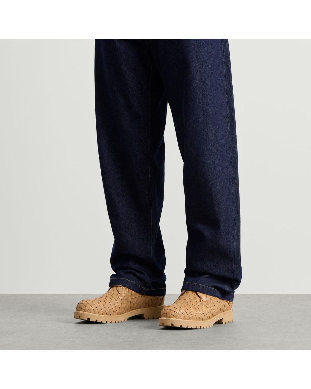 Timberland Brown 6 Inch Woven Lace Boot for men
