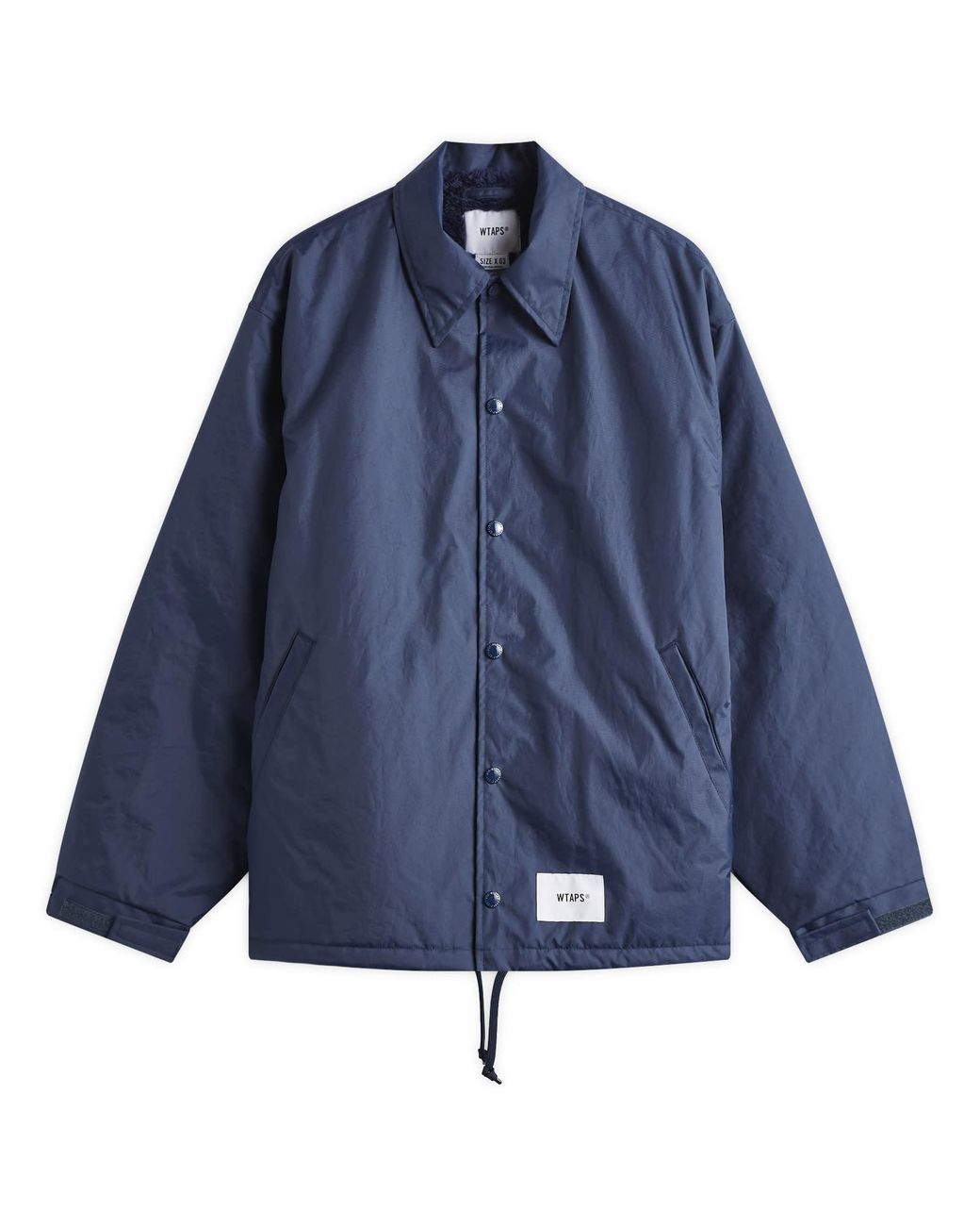 WTAPS 07 Boa Lined Coach Jacket in Blue for Men | Lyst WTAPS 07 Boa Lined Coach Jacket in Blue for Men | Lyst