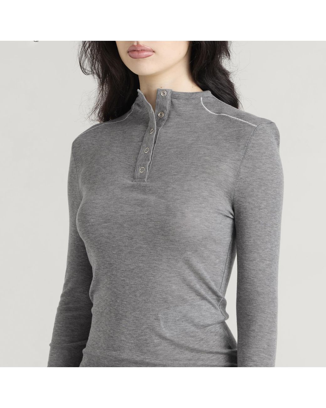 Samsøe & Samsøe Gray End. X Sadodo Long Sleeve Top