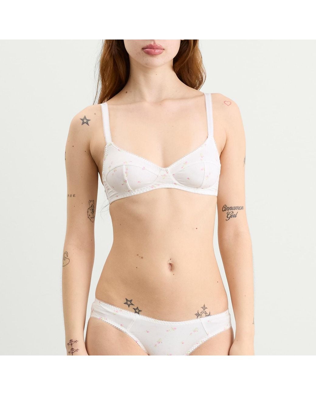 Fruity Booty White Fruit Booty Rosette Bra