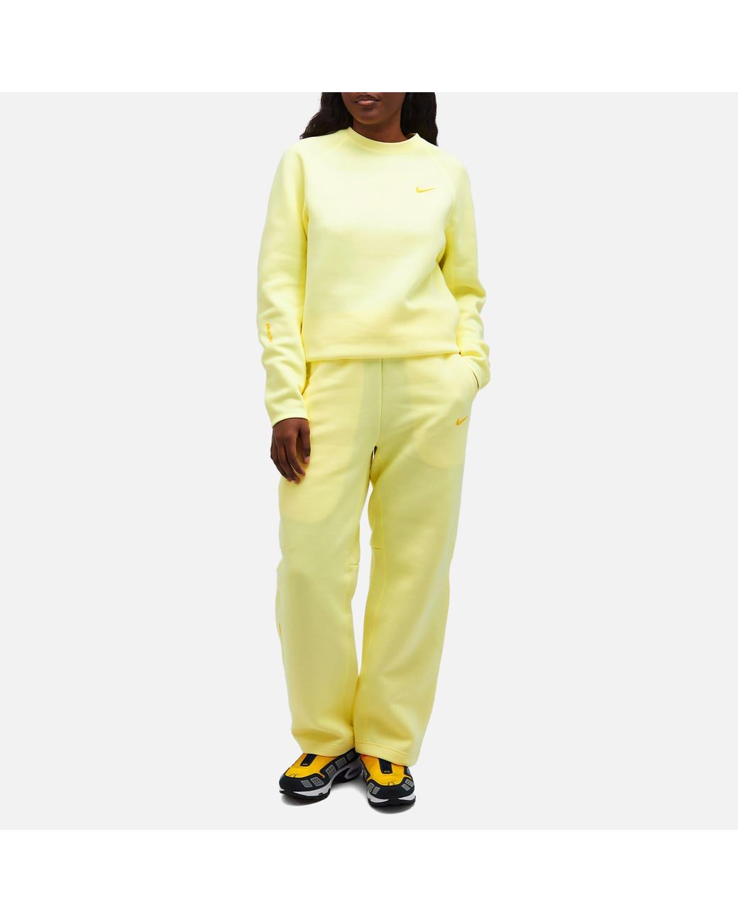 NOCTA NKIE テック フリース スウェットパンツ Sイエロー Nike X Nocta Tech Fleece Crew in Yellow | Lyst