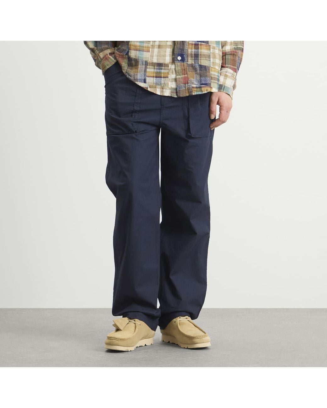 Shorten Ripstop Pants Cafe Mountain Activity Pants in Blue for Men | Lyst