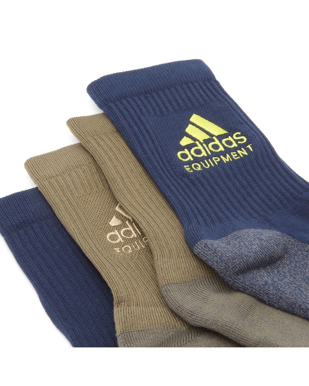 Adidas Blue Equipment 2 Pack Sock