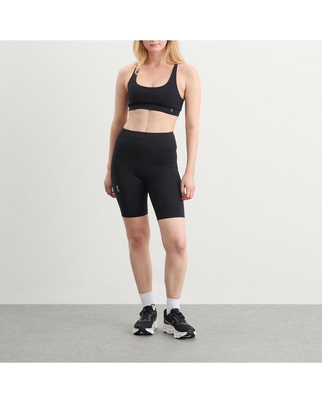 On Shoes Black Studio Bra Top