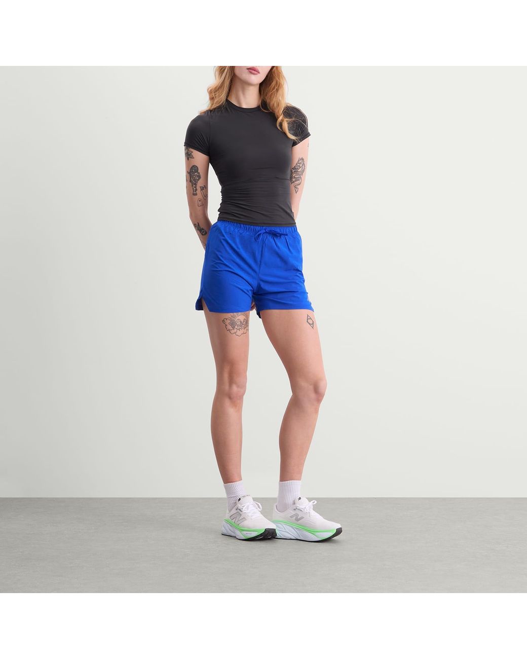 New Balance Blue Rc Short 5"