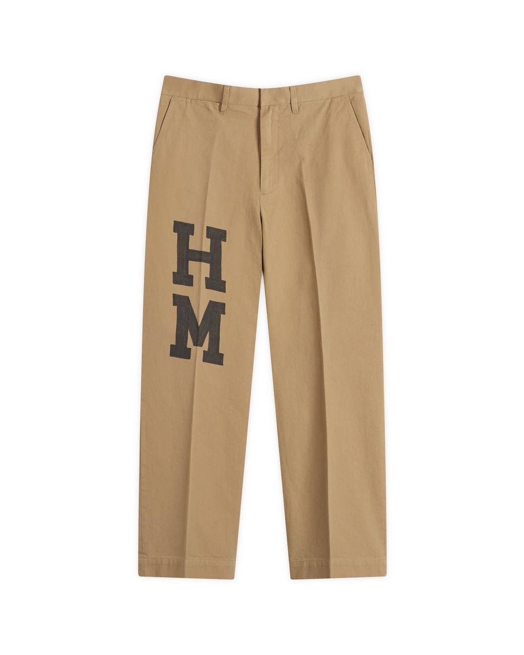 Human Made Wide Chino Pants in Natural for Men | Lyst