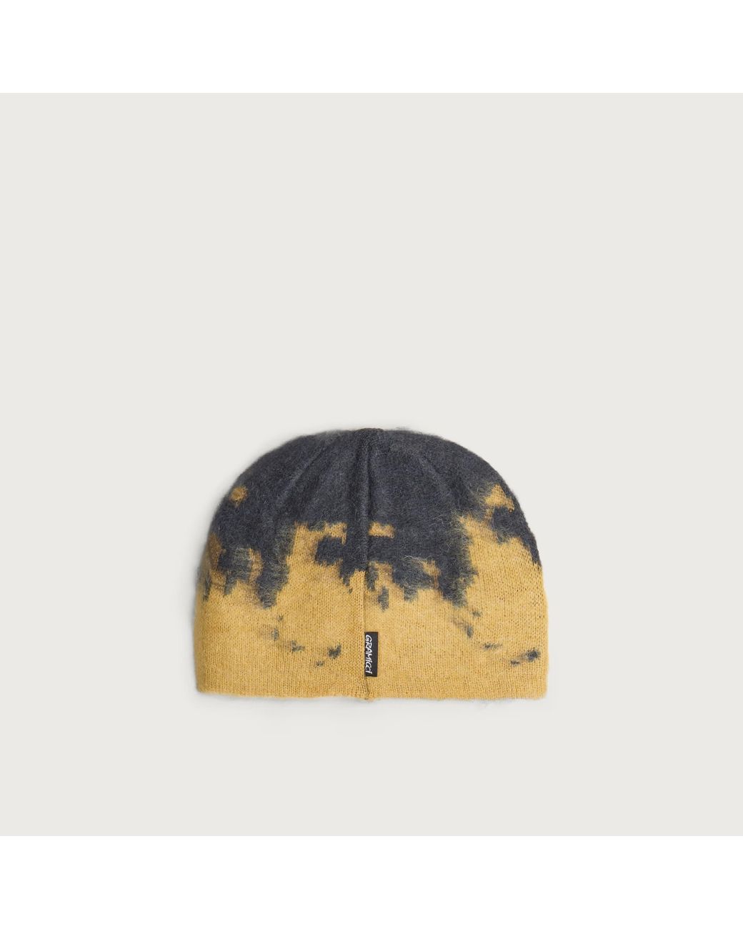 Gramicci Blue Mohair Splatter Beanie for men