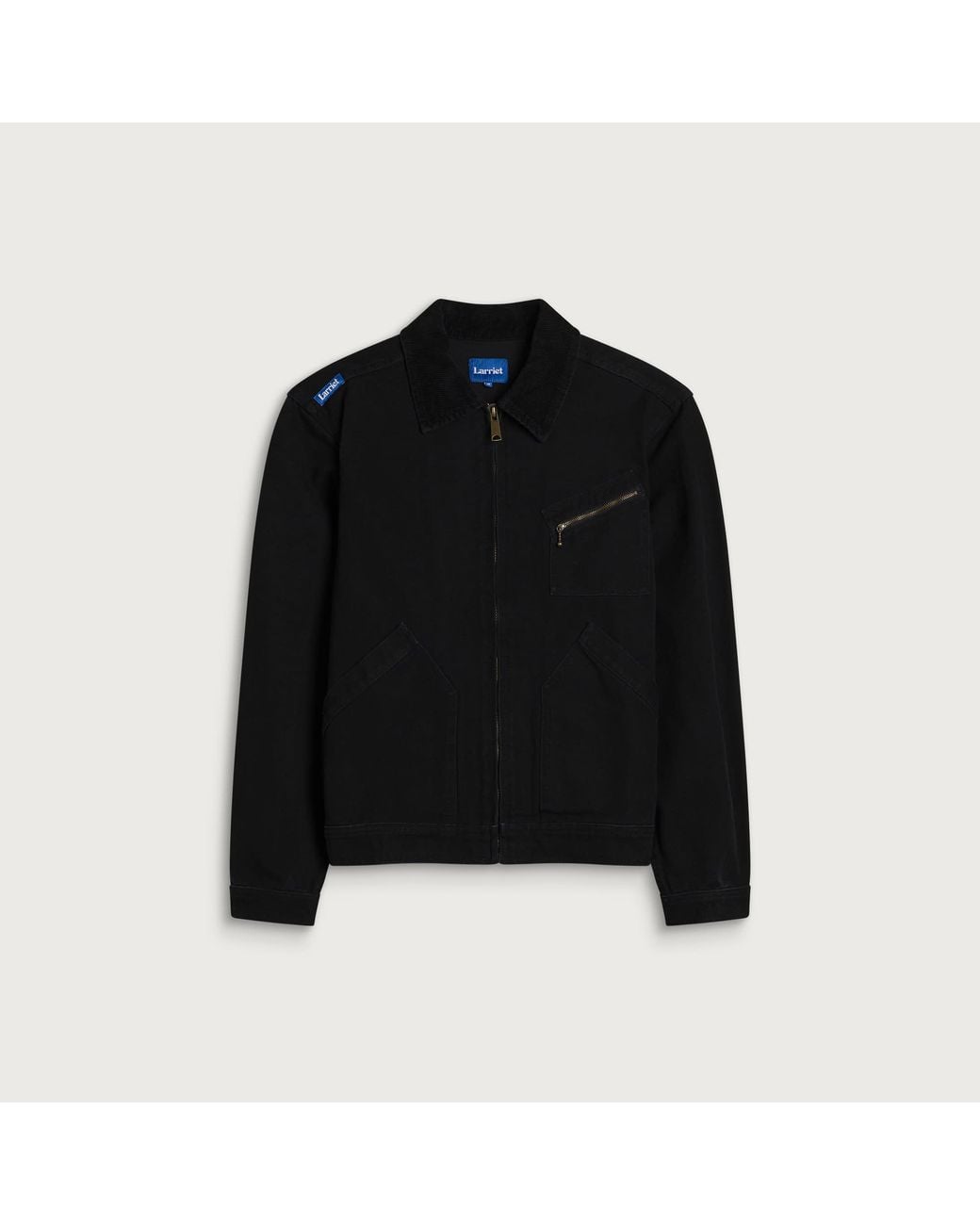 Larriet Black Ranch Work Jacket for men