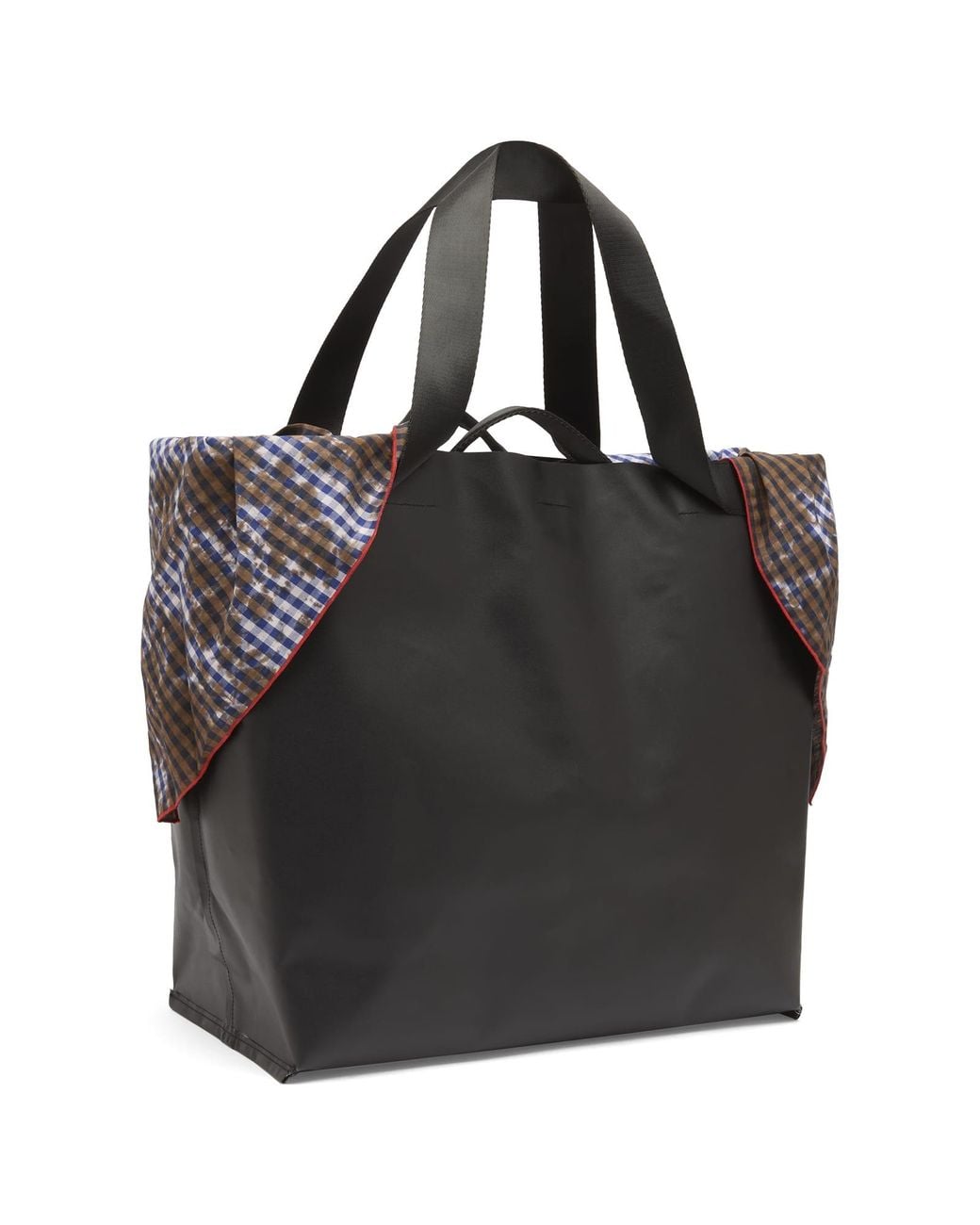OTTOLINGER Black Pu Beach Bag