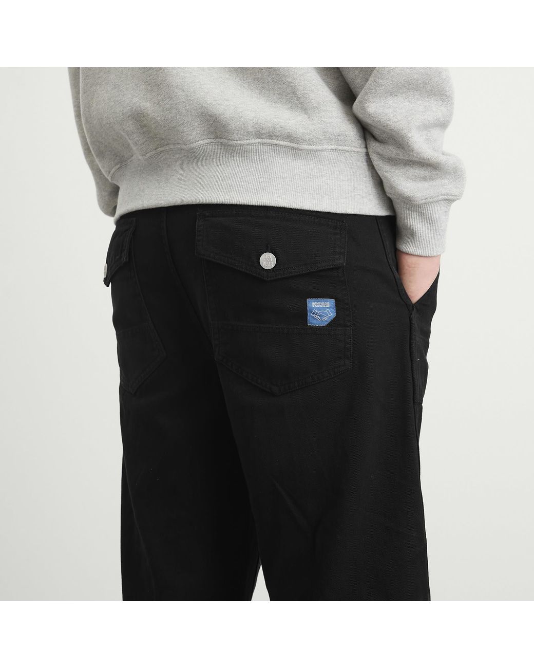 Pexwear Black Engineers Trouser for men