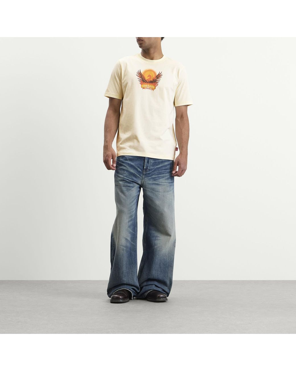 DIESEL Natural Pheonix T-Shirt for men