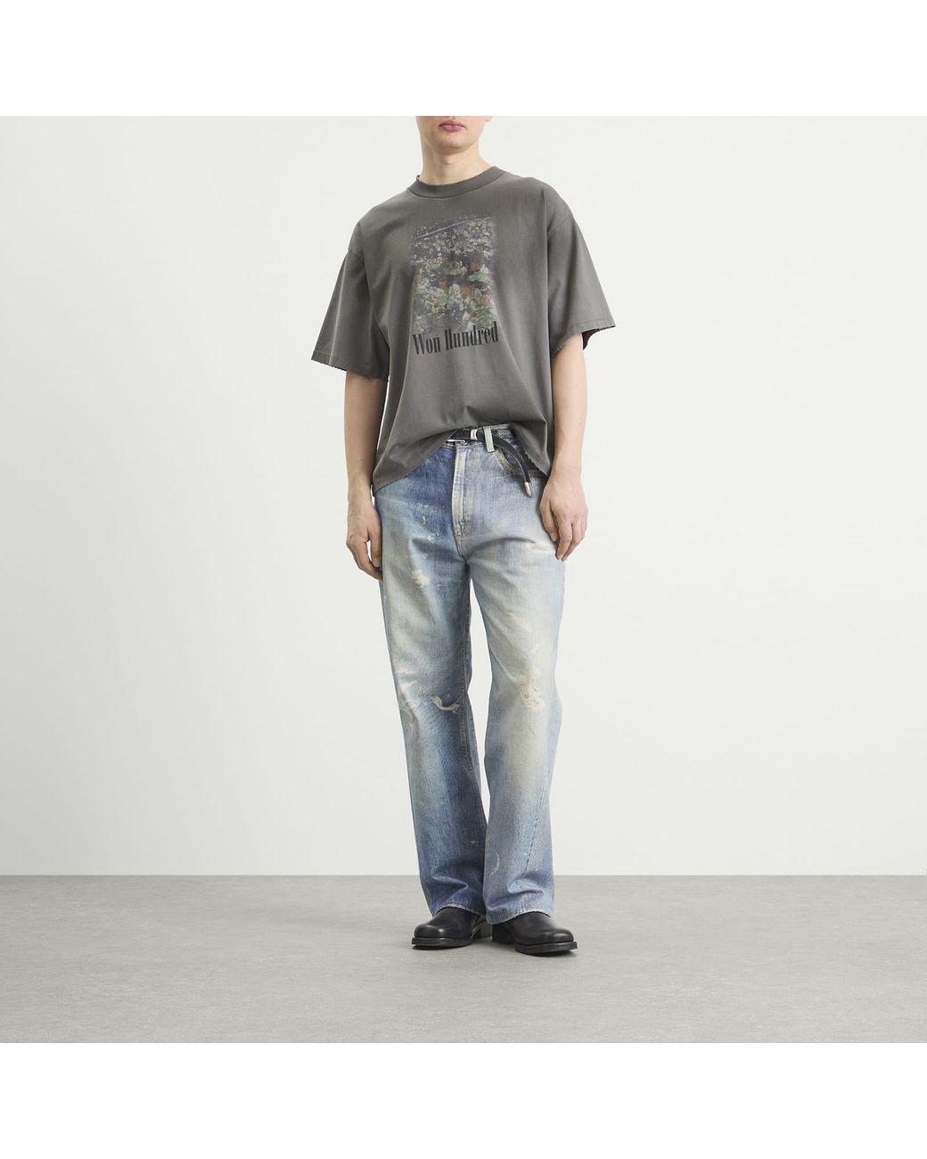 Won Hundred Gray Houston Casino T-Shirt for men