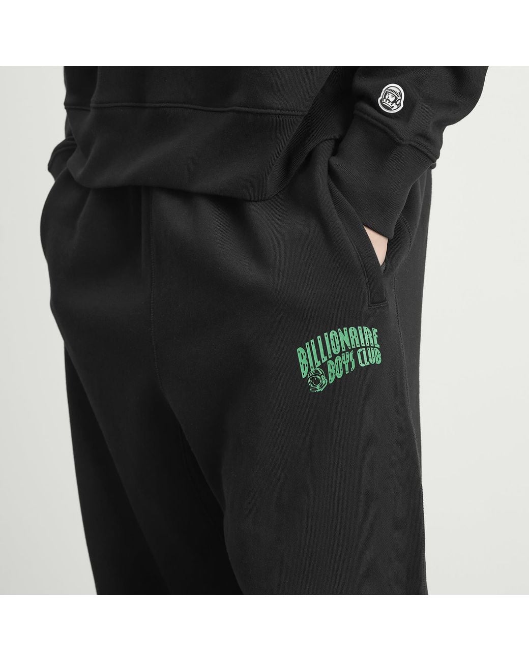 BBCICECREAM Gray Arch Logo Wide Leg Sweatpants for men