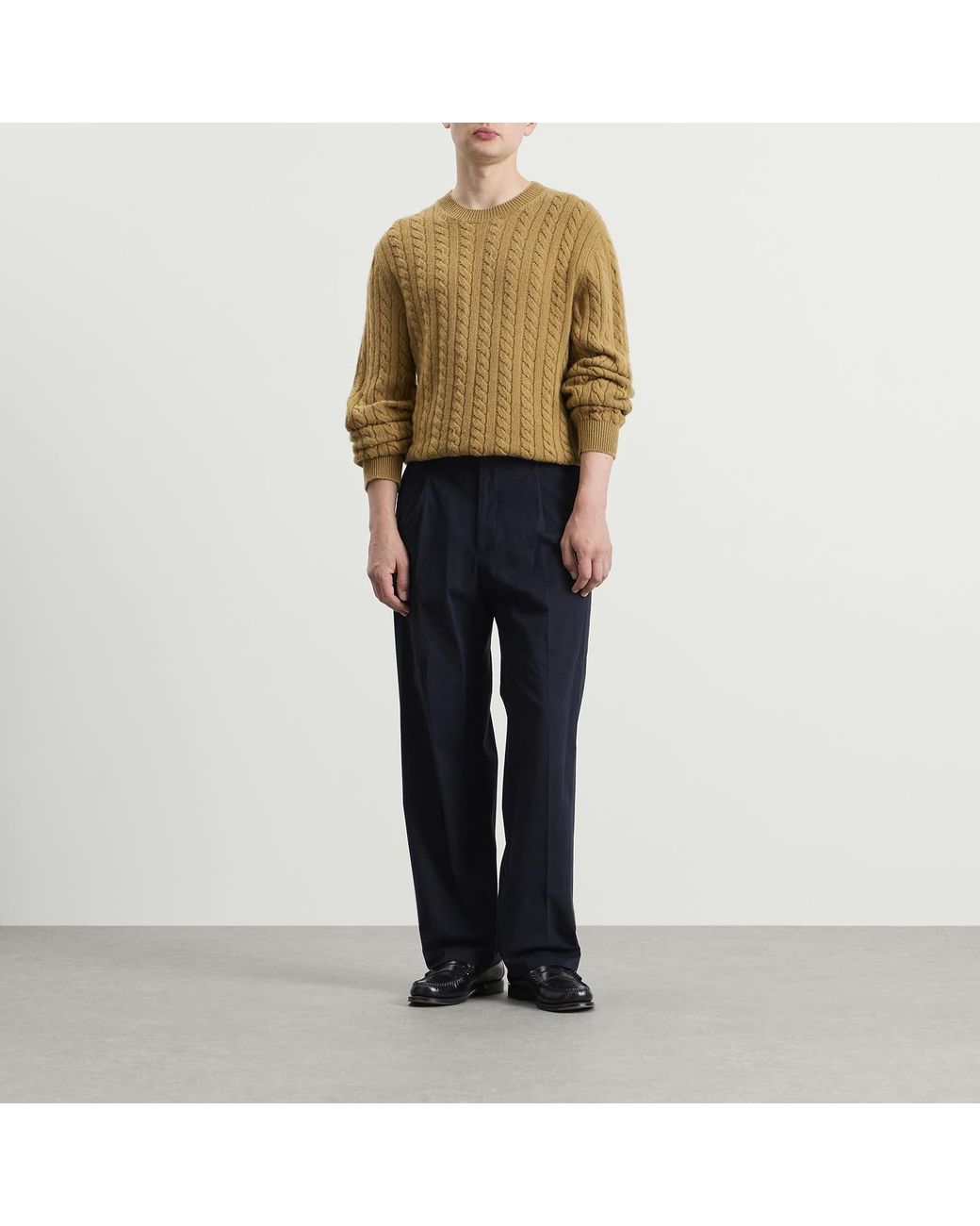 A.P.C. Green Stendhal Pullover for men
