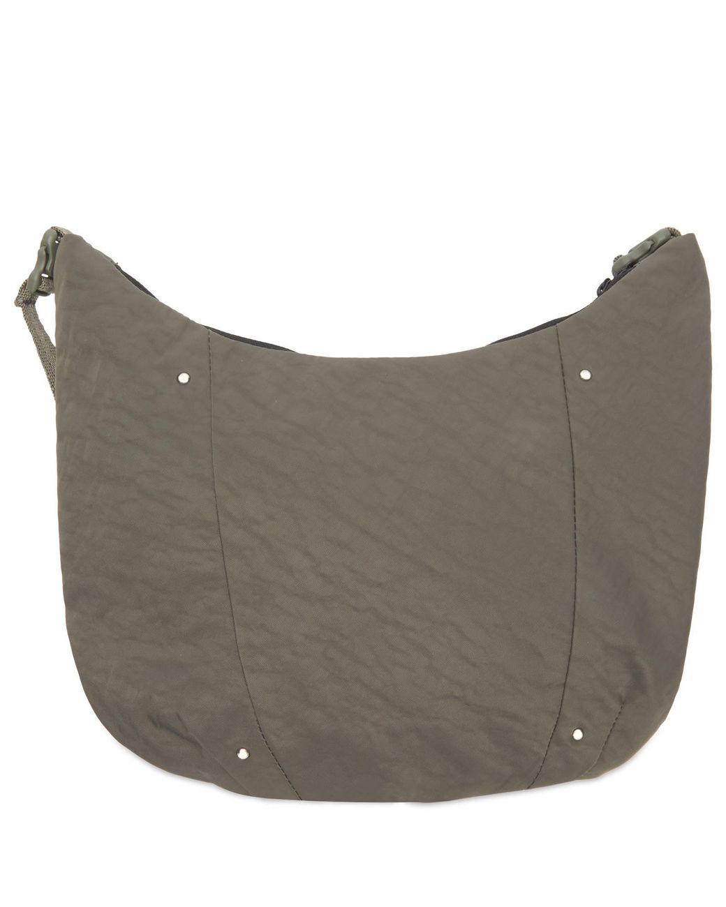 F/CE Gray Textured Twill Pouch